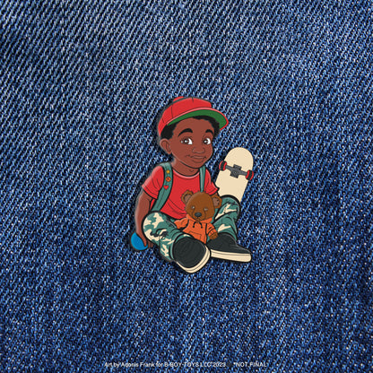 B-Boy Troy Hard Enamel Pin (Pre-Order)