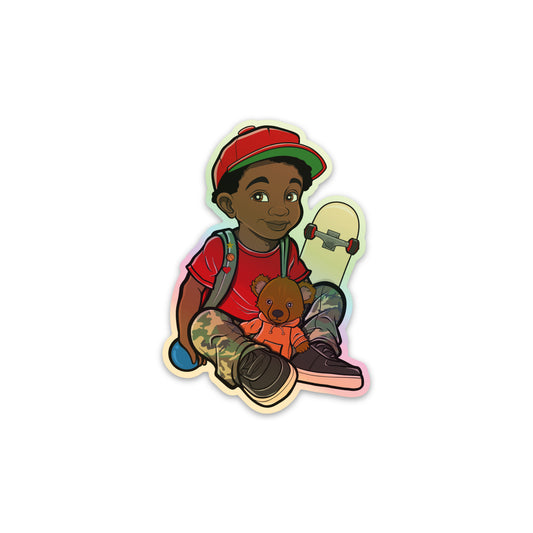 B-Boy Troy Holographic Sticker