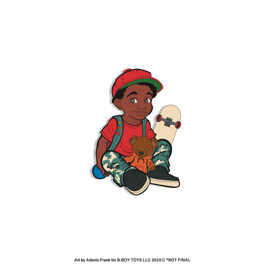 B-Boy Troy Hard Enamel Pin (Pre-Order)